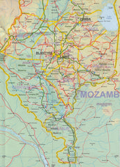 Malawi & Mozambique ITMB Map
