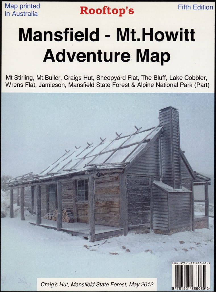 Mansfield - Mt.Howitt Adventure Map Rooftop | Mapworld