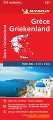 Greece Michelin Map 737