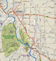 Mid North South Australia Cartographics Map (Heysen Trail)