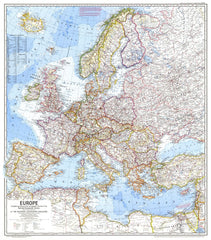 Europe - Published 1969 by National Geographic