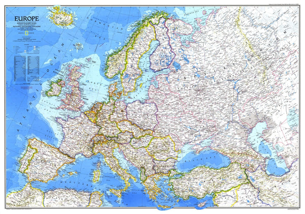 Europe - Published 1983 by National Geographic