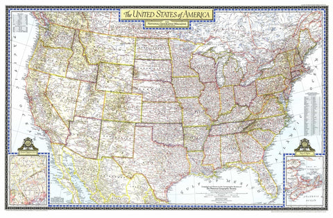 United States of America 1946 by National Geographic