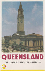 TRAVEL POSTER - Queensland Vintage Poster