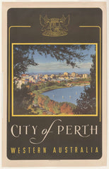 TRAVEL POSTER - City of Perth