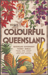 TRAVEL POSTER - Colourful Queensland