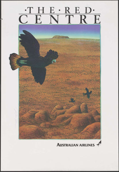 TRAVEL POSTER - The Red Centre