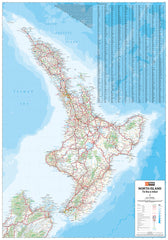 New Zealand North Island Hema Map 8th Edition
