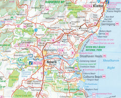 New South Wales Hema 1430 x 1000mm Supermap Paper Wall Map