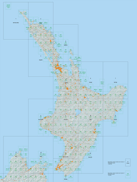 12 - Takaka Topo250 map | Mapworld