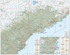Otways East - Surfcoast (VIC) Topographic Map by Spatial Vision