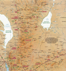 Outback Central & South Australia Cartographics Map
