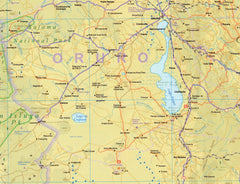 Paraguay & Bolivia South ITMB Map