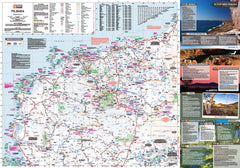 Pilbara & Coral Coast Hema 700 x 1000mm Map Laminated Wall Map