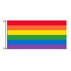 Rainbow Flag (knitted) 3600 x 1800mm