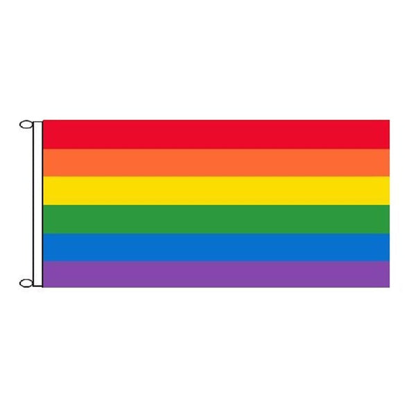 Rainbow Flag (knitted) 1800 x 900mm