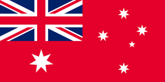 Red Ensign Flag (woven) 1370 x 685mm