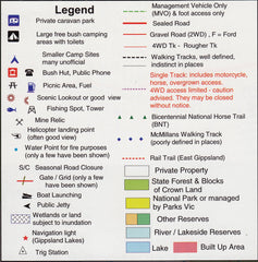 Big River - Rubicon - Sheepyard Flat Forest Activities Map Rooftop