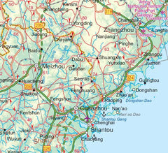 China South East & Shanghai ITMB Map