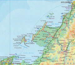 Sarawak Sabah Brunei ITMB Map