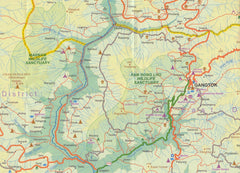 Sikkim & India Northeast ITMB Map