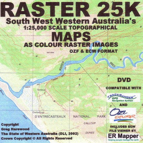 South West 25K Topo USB - Greg Harewood