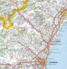 Spain North East- Cataluña, Aragón, Andorra Michelin Map 574