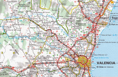 Spain North East- Cataluña, Aragón, Andorra Michelin Map 574