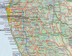 Sri Lanka & South India ITMB Map