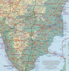Sri Lanka & South India ITMB Map
