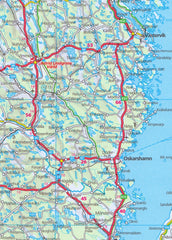 Sweden Hallwag Map