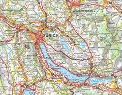 Switzerland Michelin Map 729