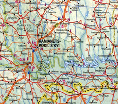 Ukraine Travel Map by ITMB