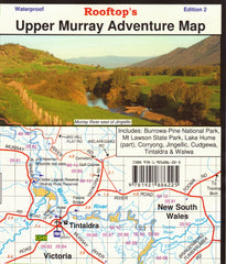 Upper Murray Adventure Map Rooftop 2nd Edition