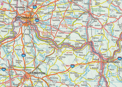 USA East Marco Polo Map — interior map detail