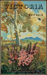 TRAVEL POSTER - Victoria Vintage Poster
